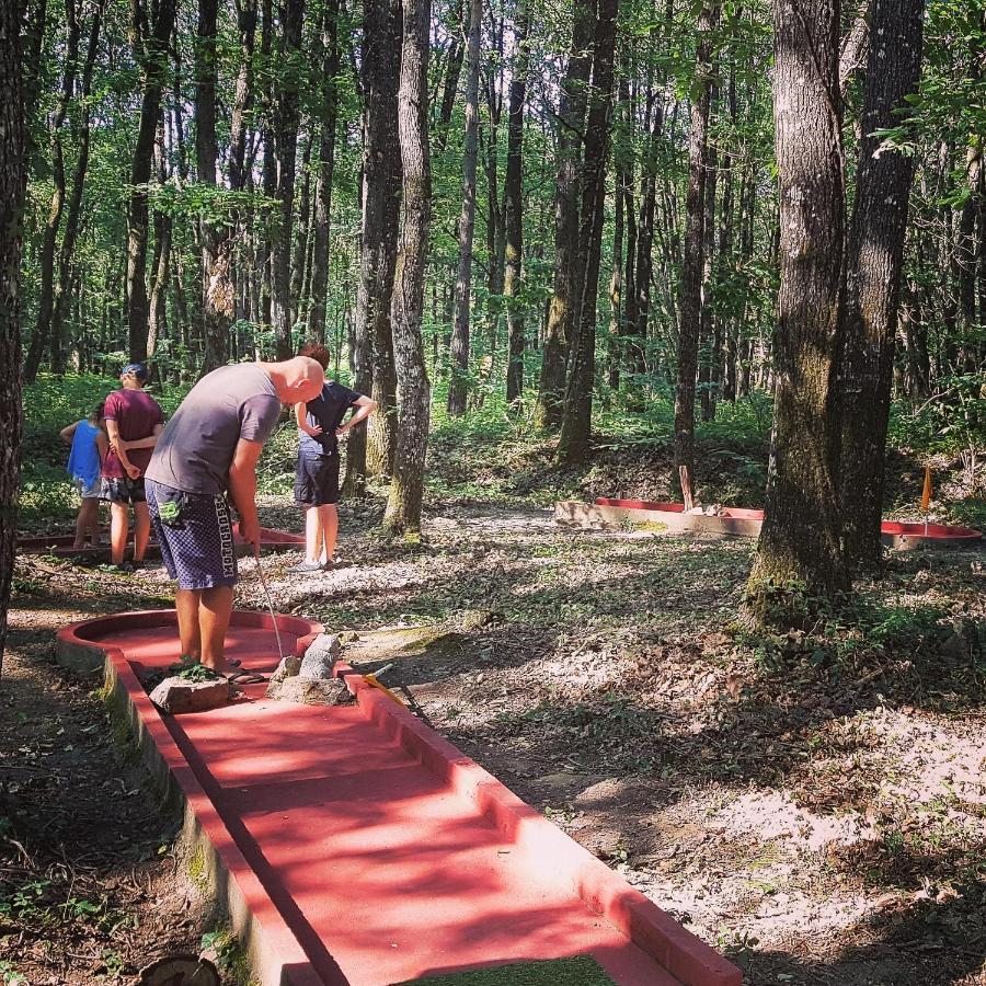 Camping Bois De St Hilaire Chalandray Bagian luar foto